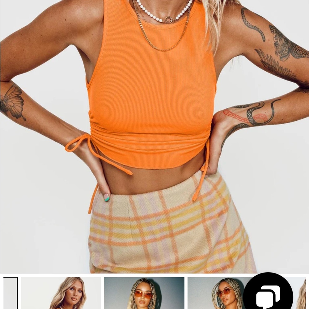 Orange princess Polly Top